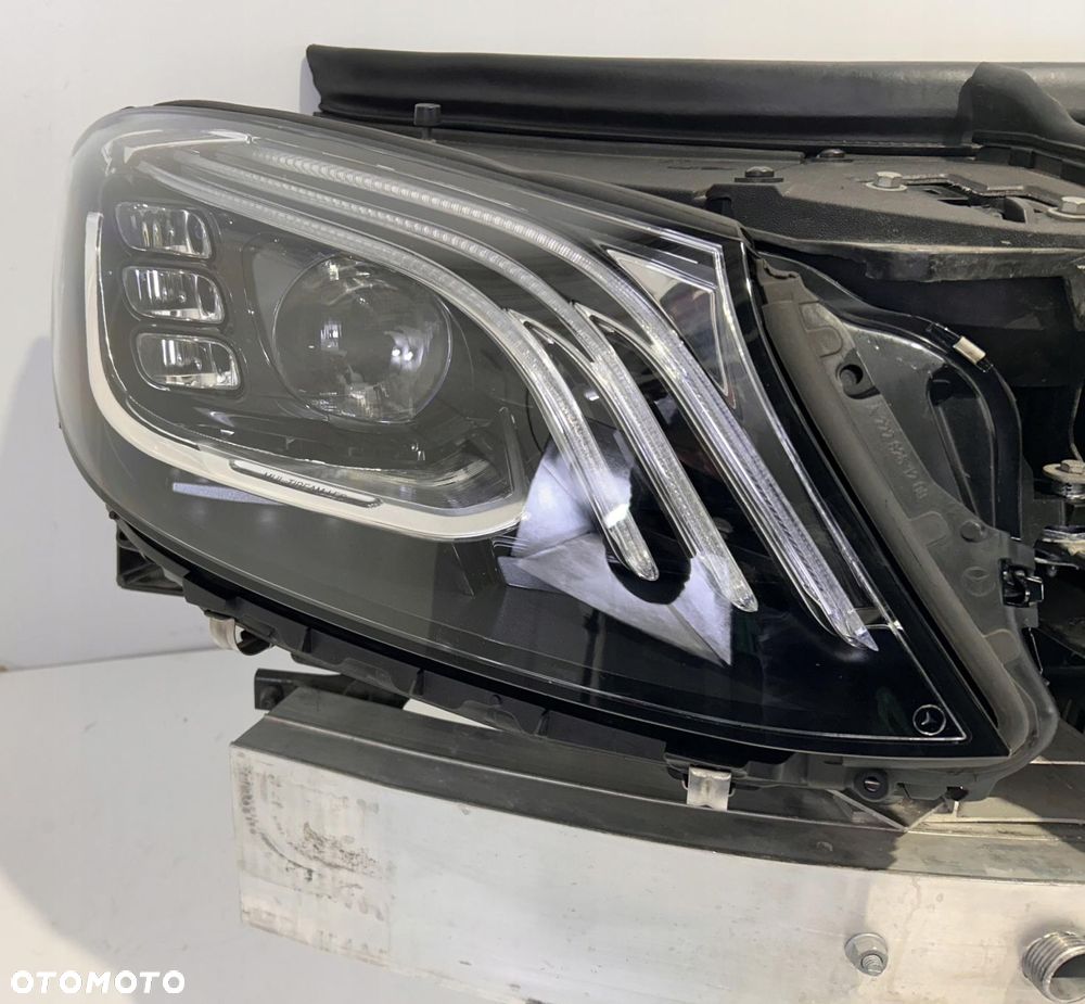 MERCEDES W222 LIFT PAS PRZEDNI CHŁODNICE ROLETY PRZÓD - 7