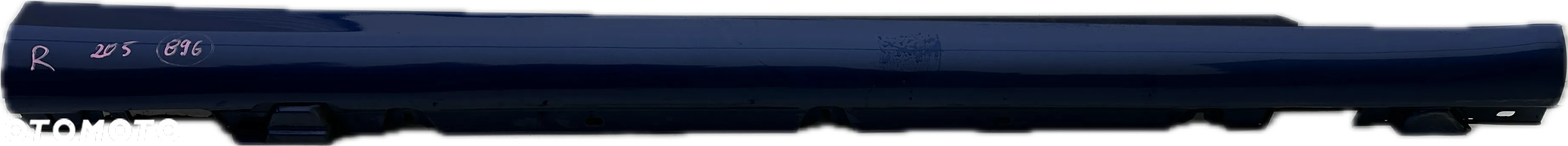 LISTWA PROGOWA PRAWA NAKLADKA 896 LAK MERCEDES C W205 ORYGINAL DEMONTAZ 2056900240 - 3
