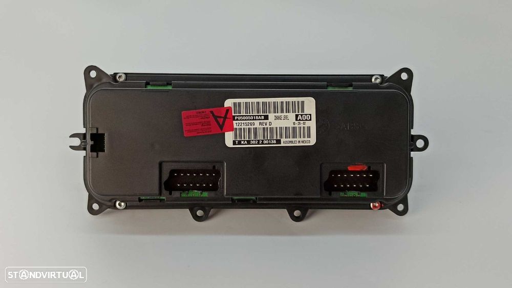 COMANDO CLIMATIZADOR CHRYSLER VOYAGER (RG) 2.5 CRD SE - 5