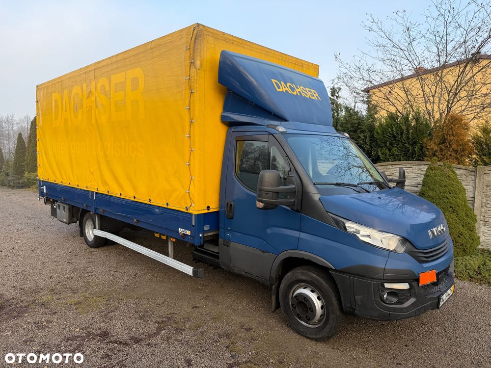 Iveco Daily 70c18 3.0 Diesel 180KM Automat HI-MATIC Klima Tempomat  Grzany Fotel Plandeka Winda - 1