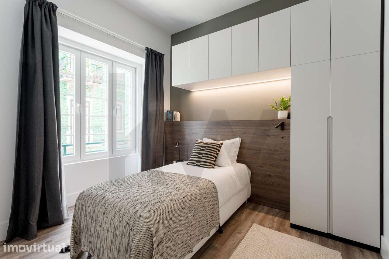 Apartamento T2 com 100 m2 junto ao Jardim do Príncipe Real - Licença A - Grande imagem: 5/25