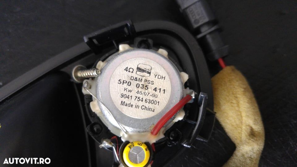 Maner interior dreapta spate tweeter spate seat altea xl 5p0035411 - 2