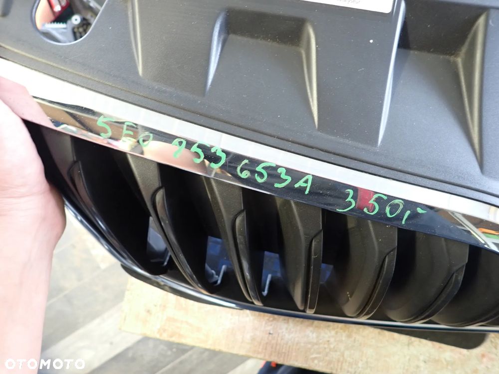 SKODA OCTAVIA III LIFT 5E0853653A GRILL ATRAPA PRZÓD PRZEDNIA - 4