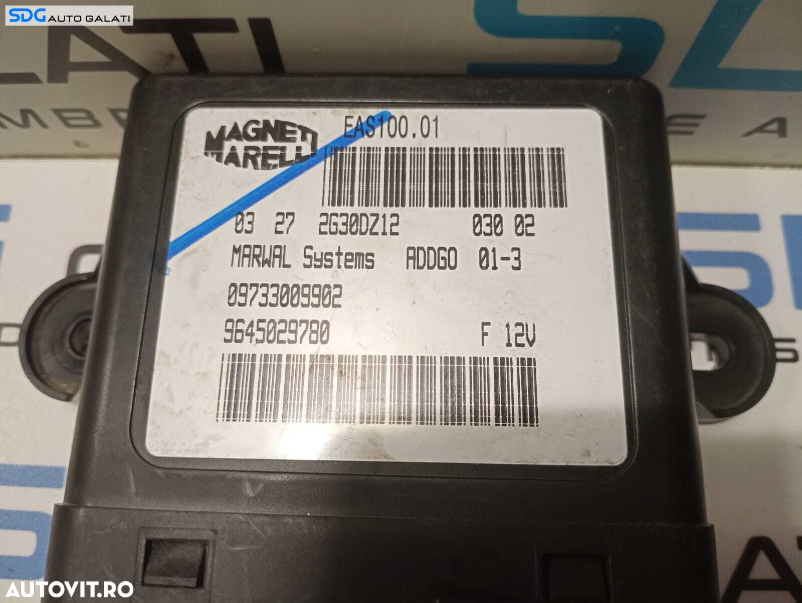 Calculator Modul Pompa Combustibil Citroen C8 2.2 HDI 2002 - 2014 Cod 9645029780 09733009902 [M4370] - 2