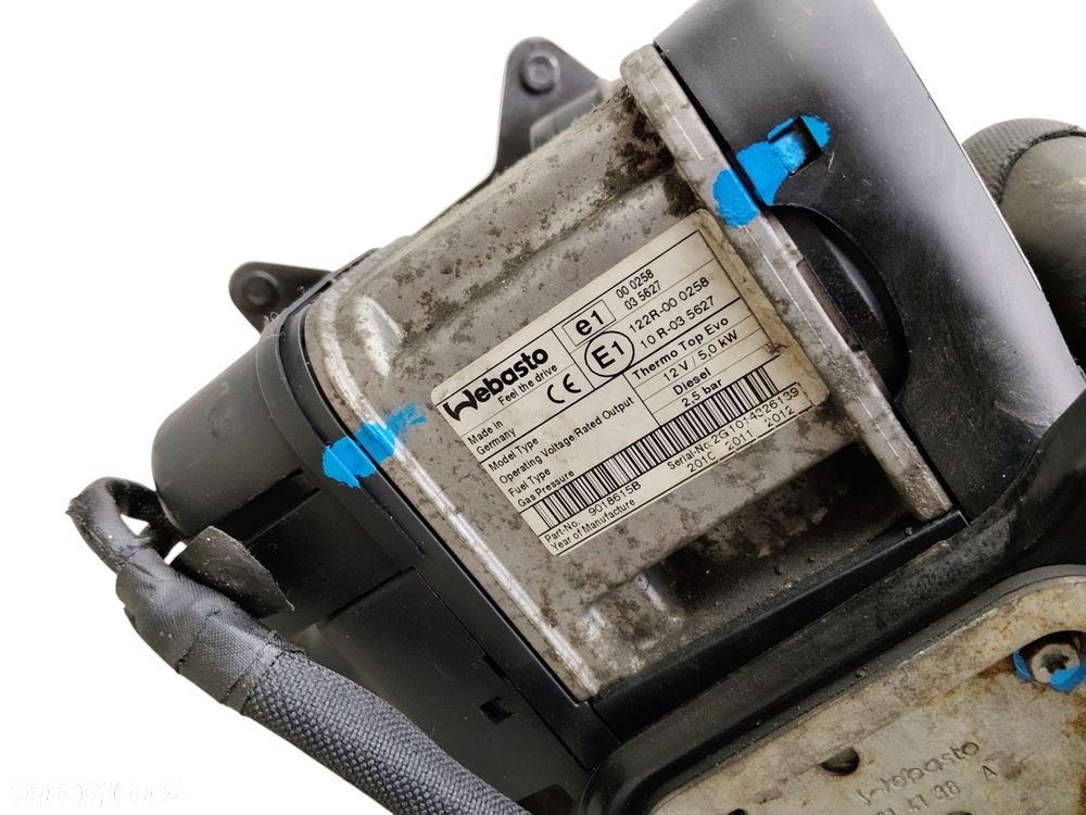 WEBASTO OGRZEWANIE POSTOJOWE THERMO TOP CITROEN C5 III 2.0 HDI 9687946580 - 4