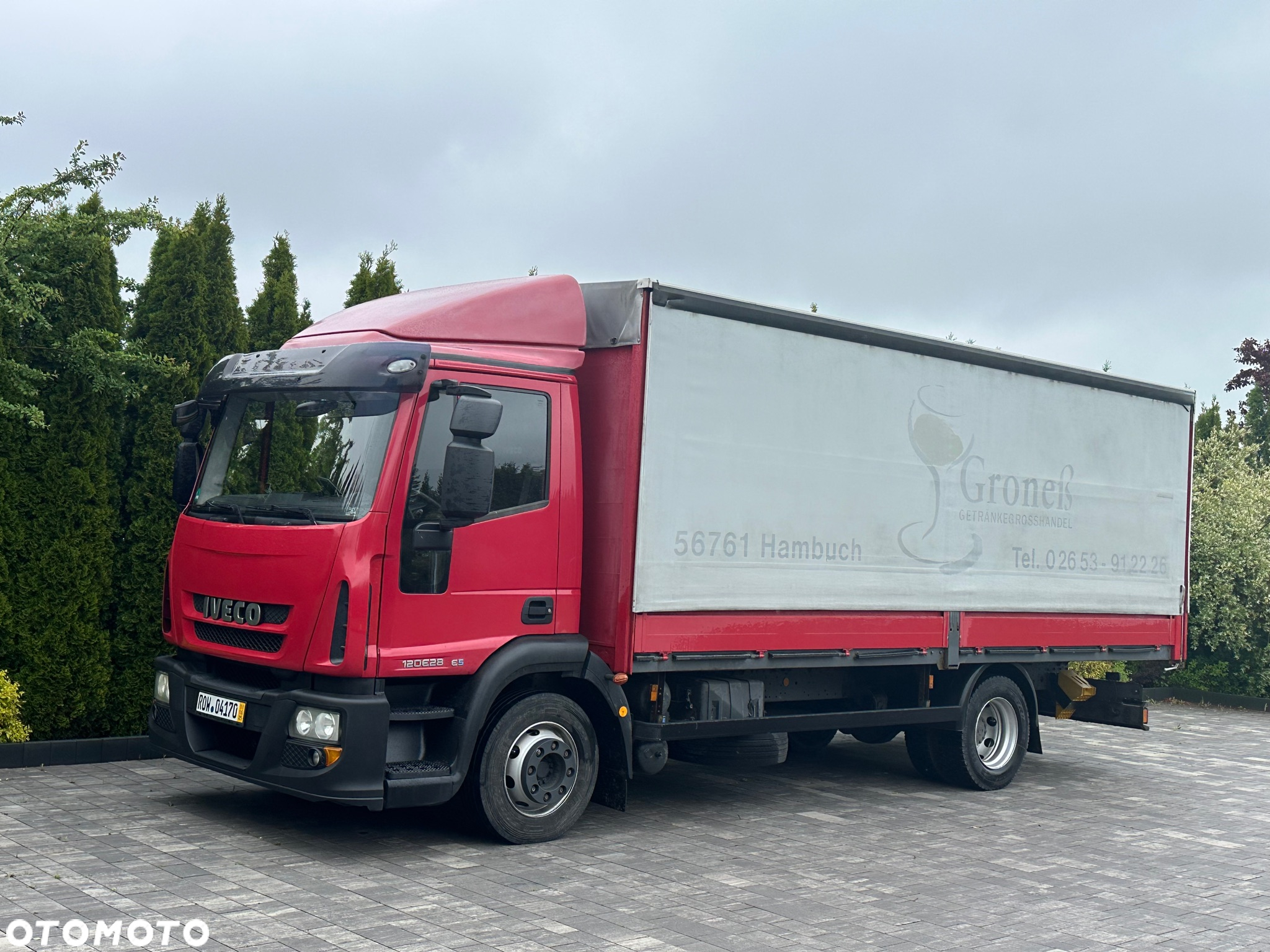 Iveco /  EURO CARGO / 120E28 / E5 / 124 tyś.km./ Burto-firanka / - 8