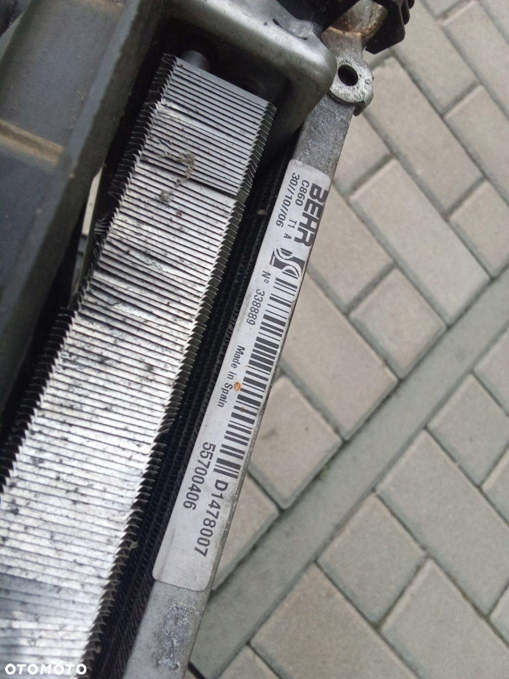 EU CHŁODNICA WENTYLATOR KPL FIAT GRANDE PUNTO 1.2 1.4 05- - 5