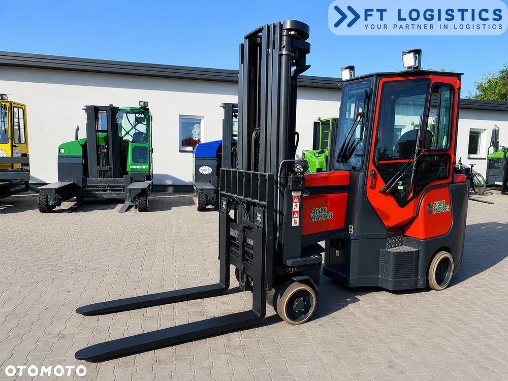 Combilift WÓZEK PRZEGUBOWY | AISLE-MASTER 20SE | ELEKTRYCZNY | MASZT 4-RO CZĘŚCIOWY 6500MM | POZYCJONER WIDEŁ | PRZESUW WIDEŁ | WOLNY SKOK | PEŁNA KABINA | OGRZEWANIE | NOWE OPONY | PO SERWISIE | STAN IDEALNY