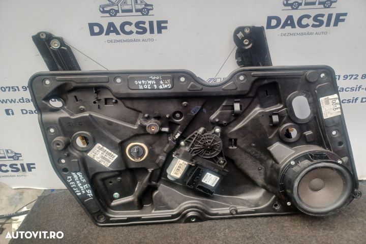Macara geam fata stanga electrica FARA MOTORAS 5K2837729P  5K0837755G - 1
