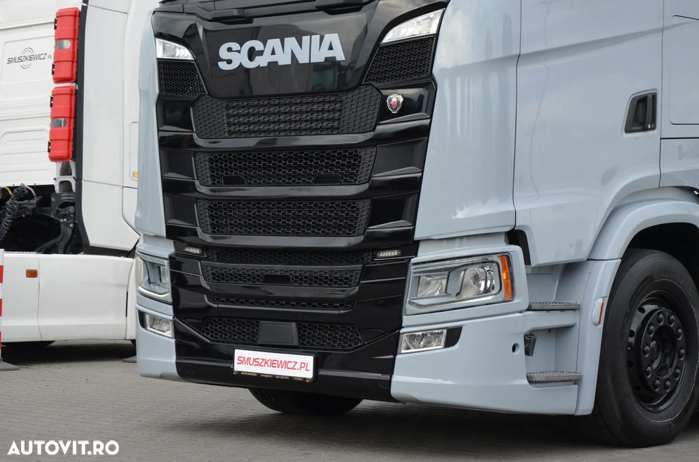Scania S 500 / 6x2/4 PUSHER / SKÓRA / FULL LED / FULL AIR / PRZESUWANE SIODŁO / ACC / NAVI / KAMERA / ALUSY / DE 8558 - 7