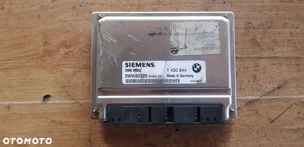 BMW E39 E46 2.0 STEROWNIK SILNIKA 1430844 - 1