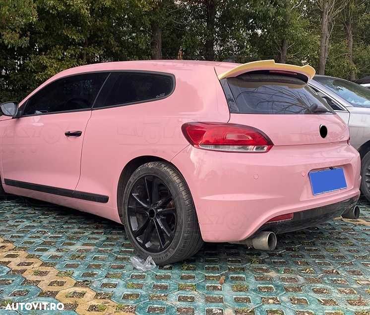 Eleron pentru haion Volkswagen Scirocco negru lucios - 3