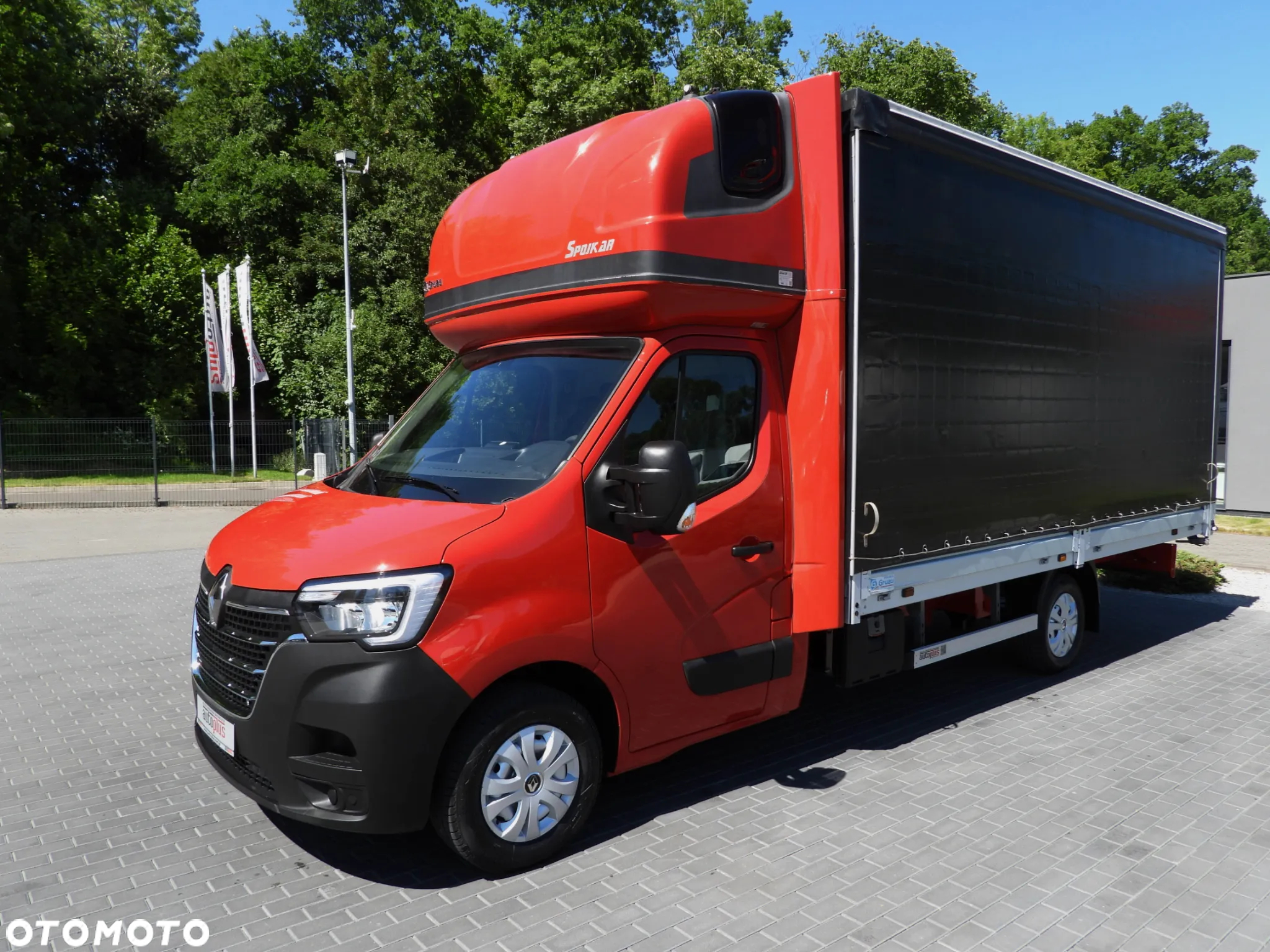 Renault MASTER  PLANDEKA WEBASTO TEMPOMAT LEDY PNEUMATYKA KLIMATYZACJA 165KM [ 561027 ] - 7