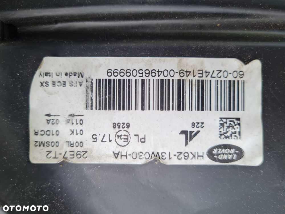 RANGE ROVER SPORT L494 Kompletne Lampy przód Bi-Xenon Dynamic Led HK62-13W030-HA DK62-13W029-HG Skrętne AFS - 15