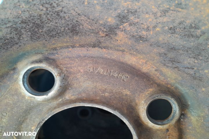 Janta tabla cu anvelopa 14 185 / 65 R14 / 51/2 J14H2 185 / 65 R14 / 5 - 5