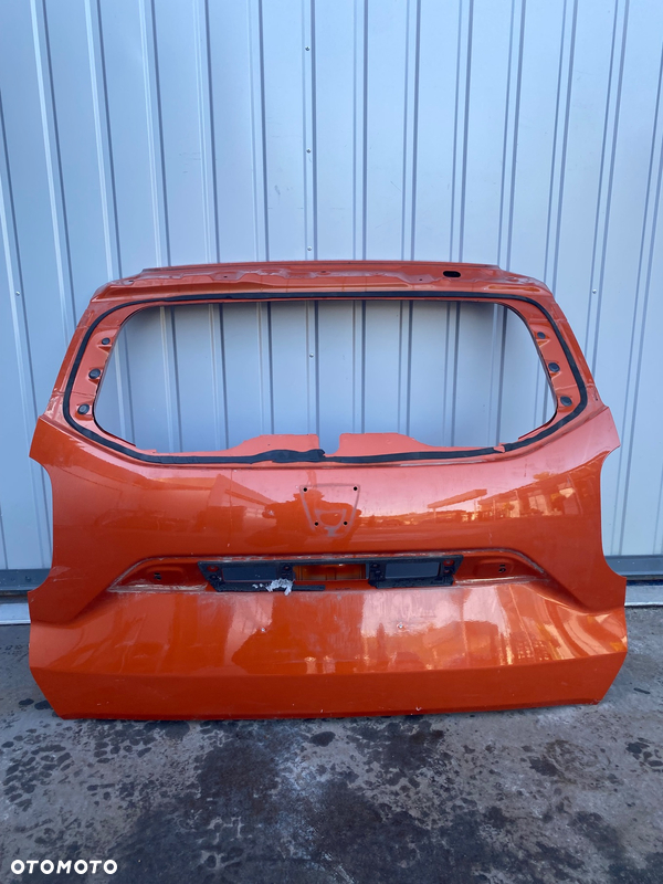 DACIA DUSTER II 2 LIFT 22r-> Ładna!  KLAPA TYLNA tylnia tył POKRYWA BAGAŻNIKA  Wwa