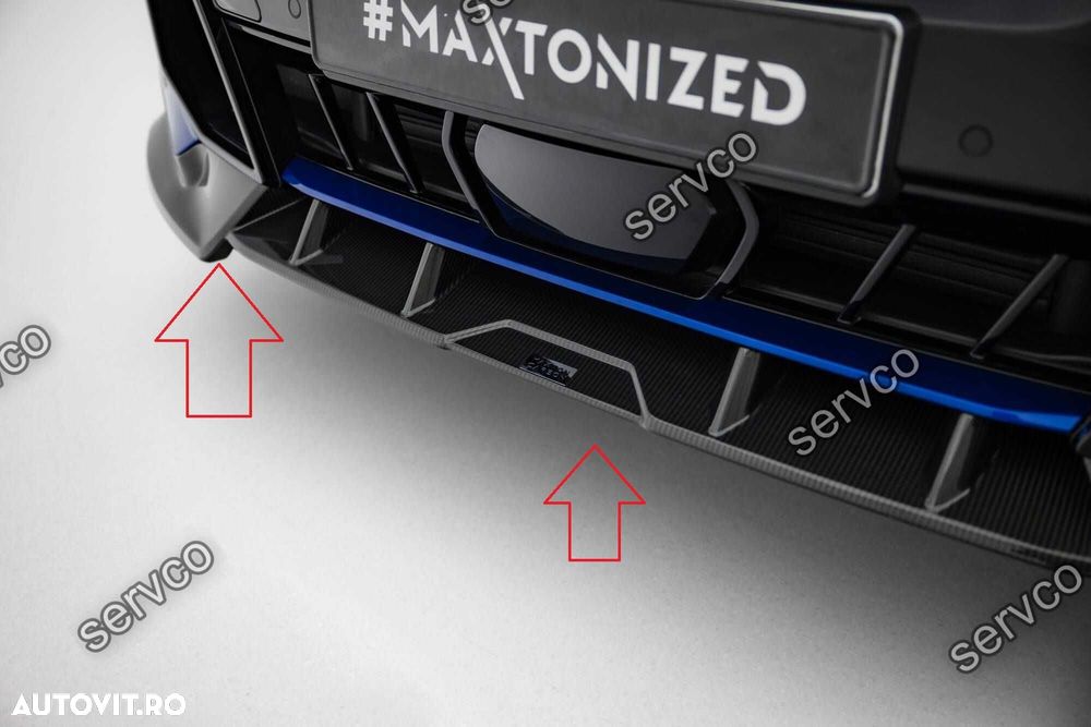 Prelungire bara fata Bmw X5 M-Pack G05 2023- v5 - Maxton Design Carbon - 5