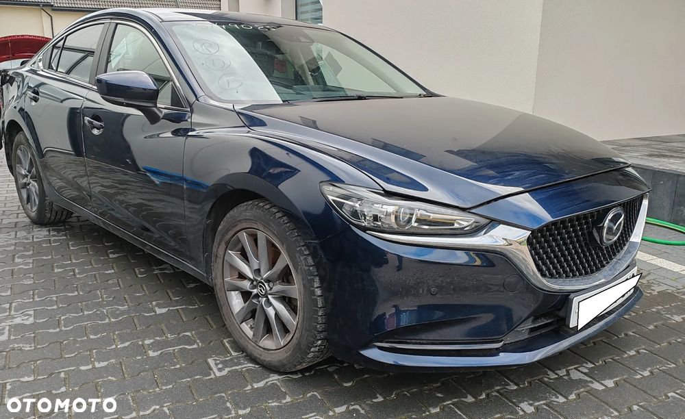 Kompletny przód maska zderzak lampy błotnik przedni 42M Mazda 6 GL18-24 - 2