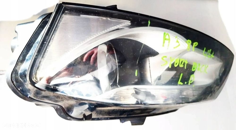 AUDI A3 8P 8P LIFT LAMPA LEWA BI XENON EUROPA 8P0941003BE - 1