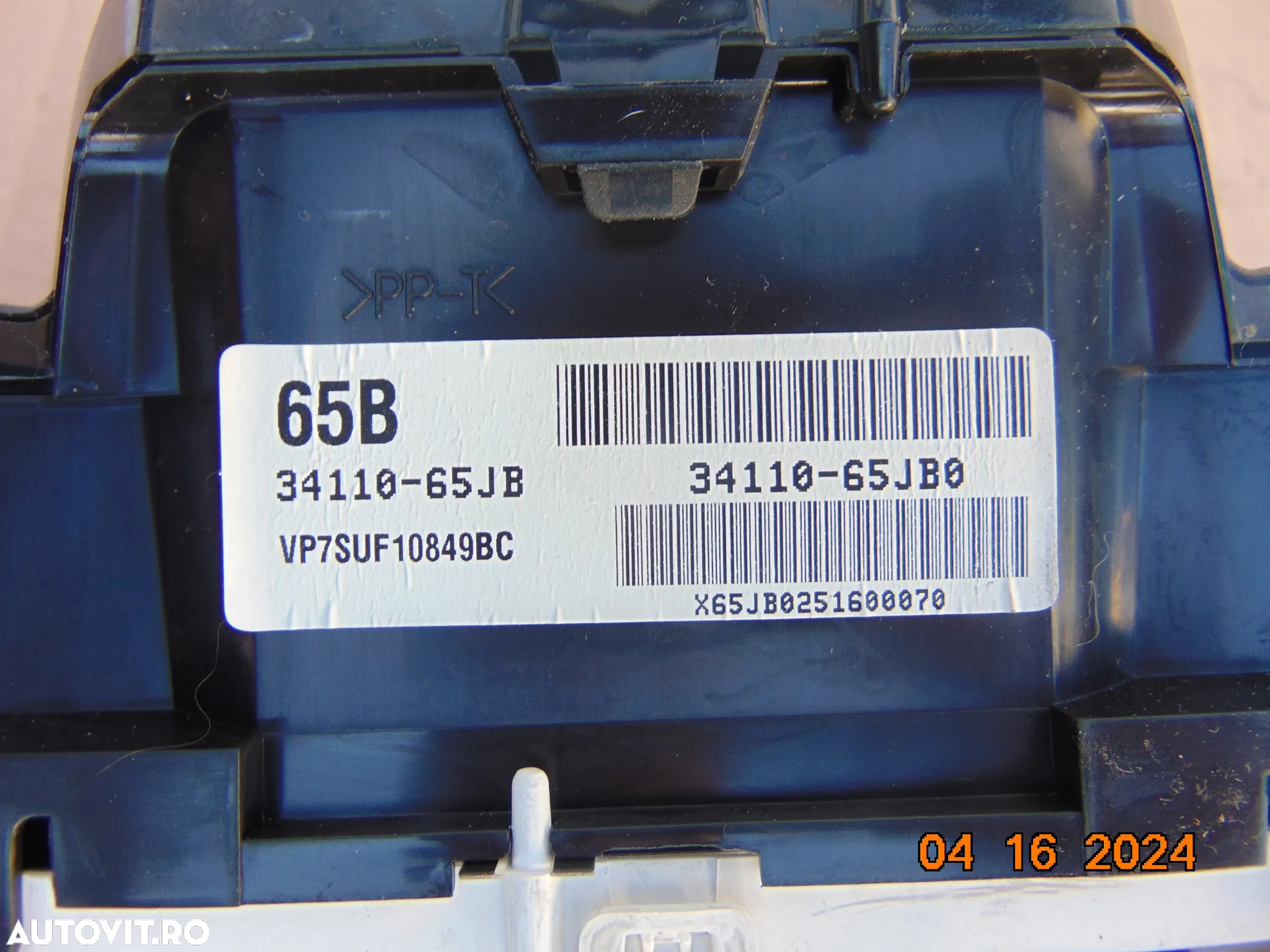 Ceasuri bord Suzuki Vitara 2005-2012 benzina manuala ceasuri grand vitara - 4