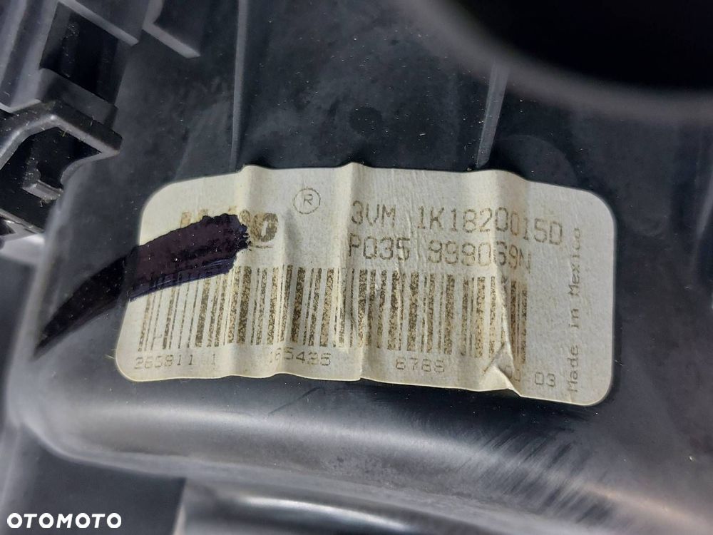 OBUDOWA NAGRZEWNICY + DMUCHAWA + REZYSTOR VOLKSWAGEN GOLF VI EU EUROPA - 4