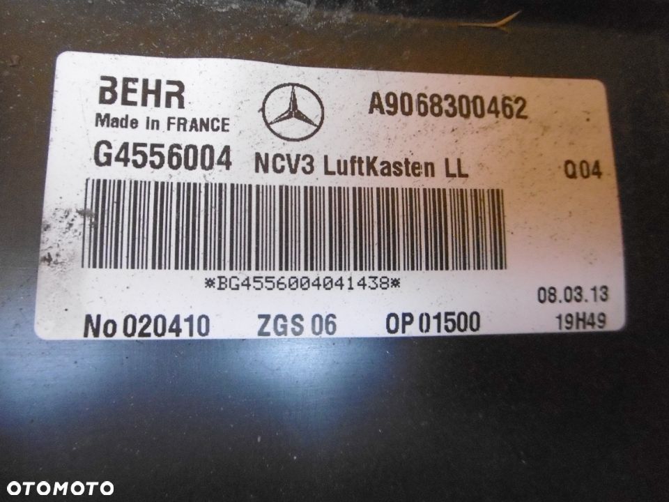 OBUDOWA FILTRA KABINOWEGO MERCEDES 906 CRAFTER - 2