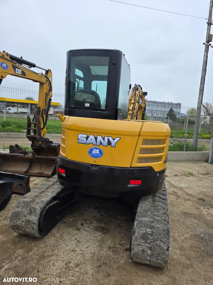 Sany Sy50U midiexcavator miniexcavator excavator compact - 4