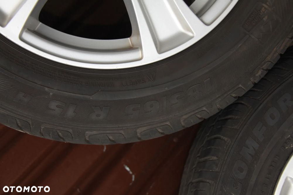 Koła Alufelgi  Mercedes A , B  Klasa 6,5 x15 , 5x112 ET 38 . 185 /65 R 15 - 10