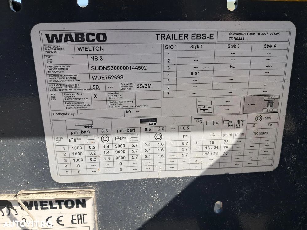 Wielton NS3P45R2 TRANSPORT CONTAINER - 12