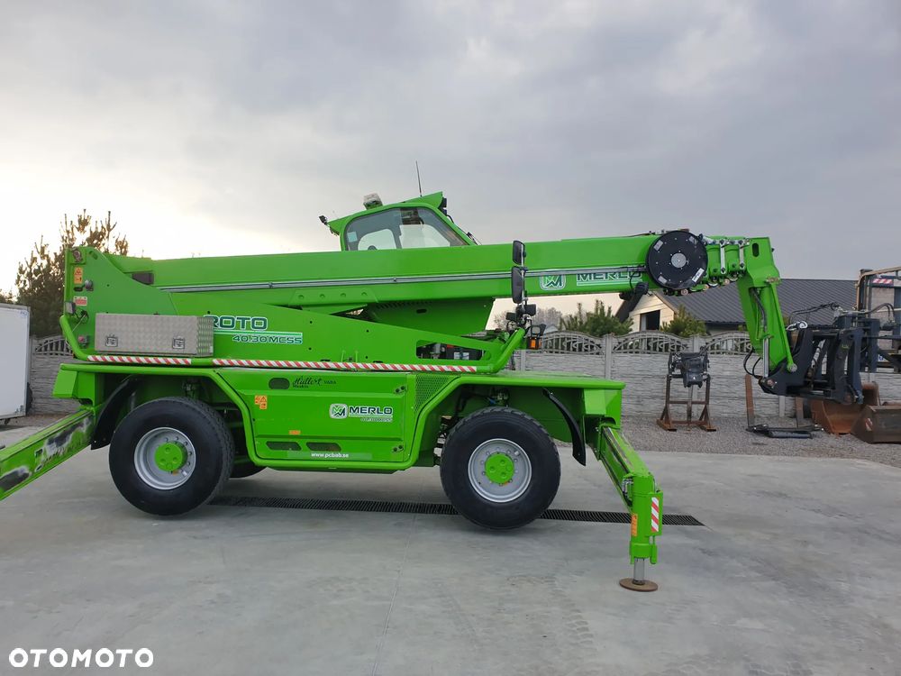 Merlo ROTO 4030 MCSS KOSZ/WCIĄGARKA/WIDŁY HYD,PILOT SPROWADZONA PIĘKNY STAN - 5