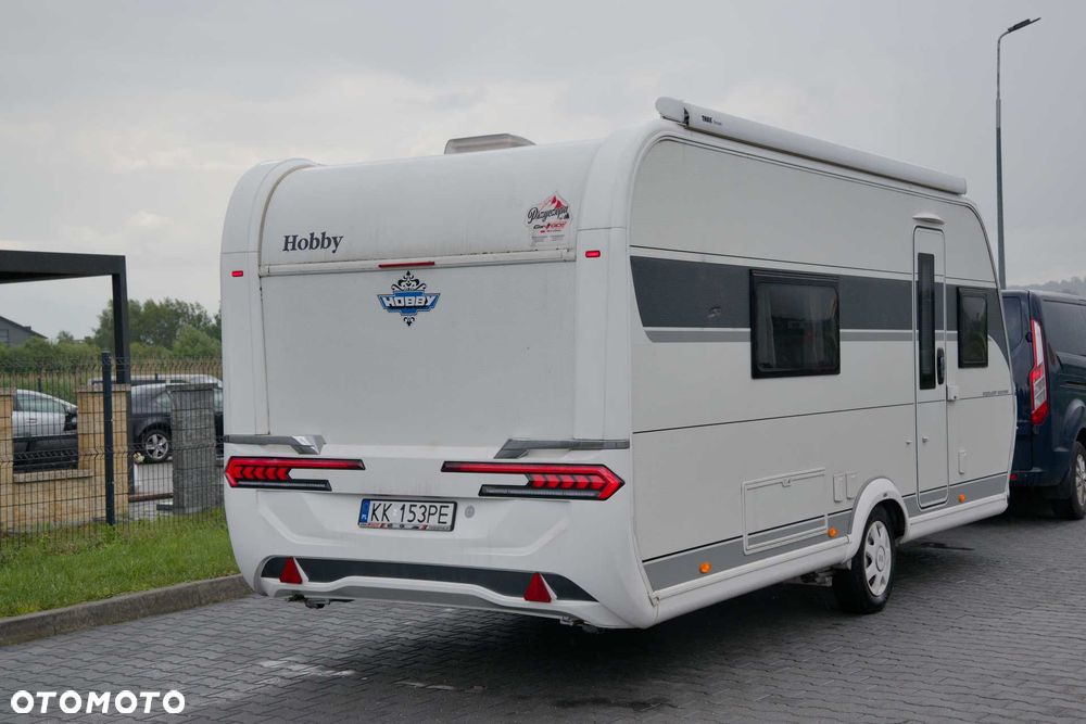Hobby 540 WLU Excellent - solary, piekarnik, mover, markiza, klima, gastank - 7