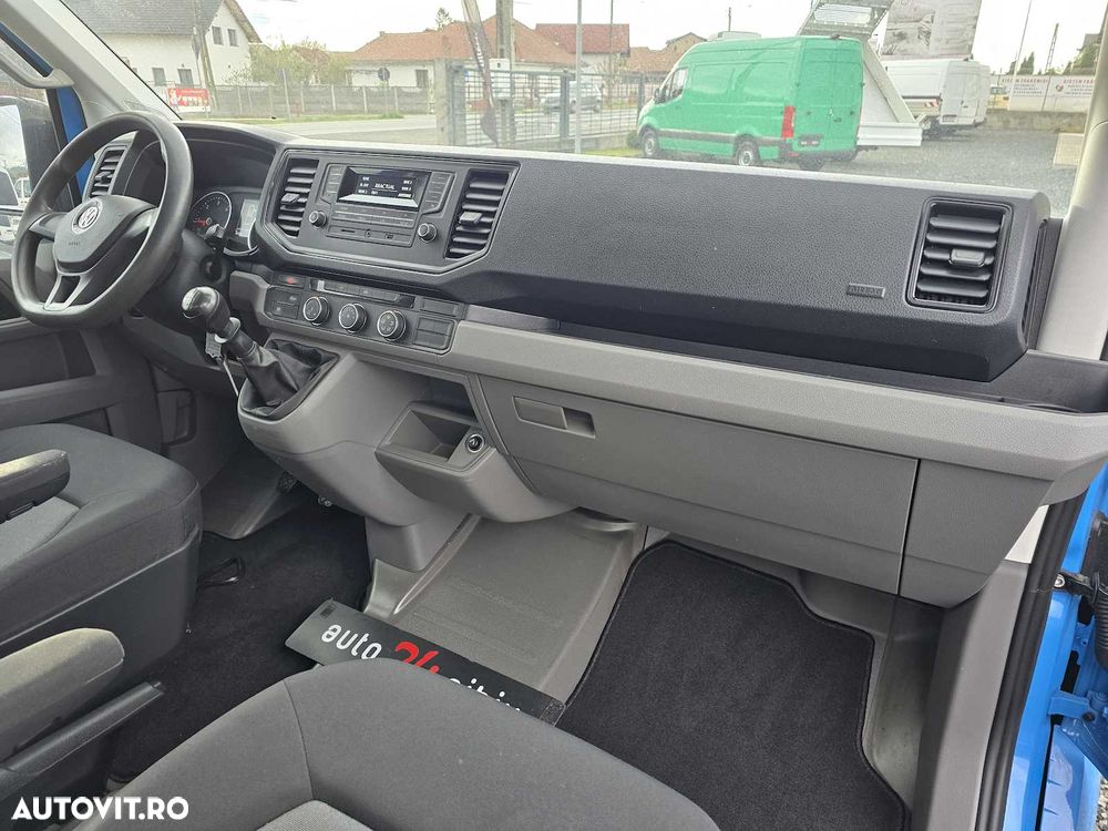 Volkswagen Crafter 140 CP doka 6 loc, bena 2.7m, 2019. - 23