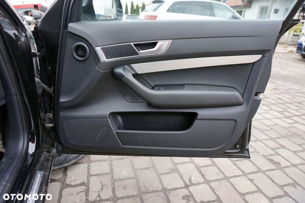 DRZWI PRZEDNIE PRAWE A6 C6 LIFT SEDAN LY9B  CZARNY AUDI 2008-2011 - 6