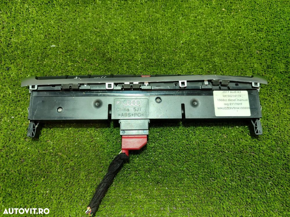 PANOU CONTROL AVARIE / TRACTIUNE AUDI A3 8V SPORTBACK 2.0 DIESEL 2017 COD OEM 5JT10136814 / 2012-2020 - 6