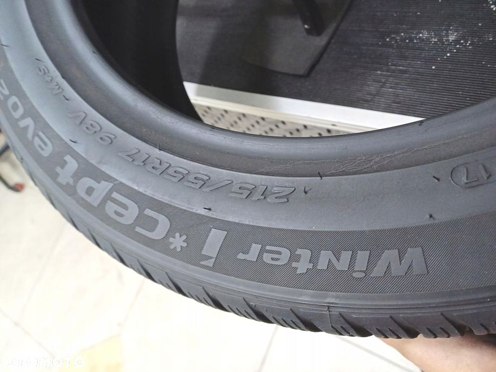 2x 215/55R17 hankook opony zimowe 52151 - 4