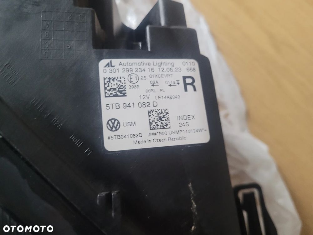 Lampa Prawy Przód Full LED VW Touran II 5TB941082D Igła - 6