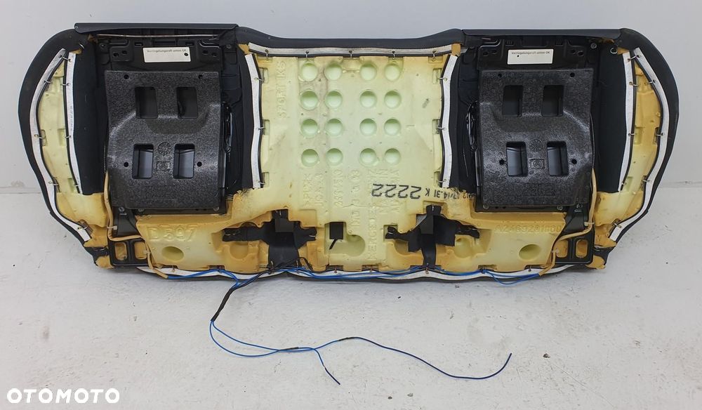 SIEDZISKO KANAPY TYŁ SKÓRA ISOFIX PODSTAWKA MERCEDES W246 A2469201800 - 10