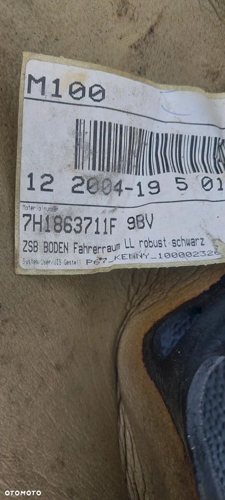 Wykładzina przód vw t5 2005 - 4