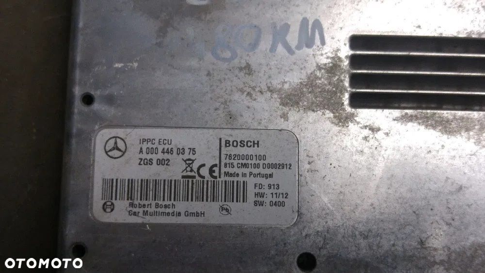 Moduł IPPC ECU ZGS Mercedes Actros MP4 A000.446.0375 - 6