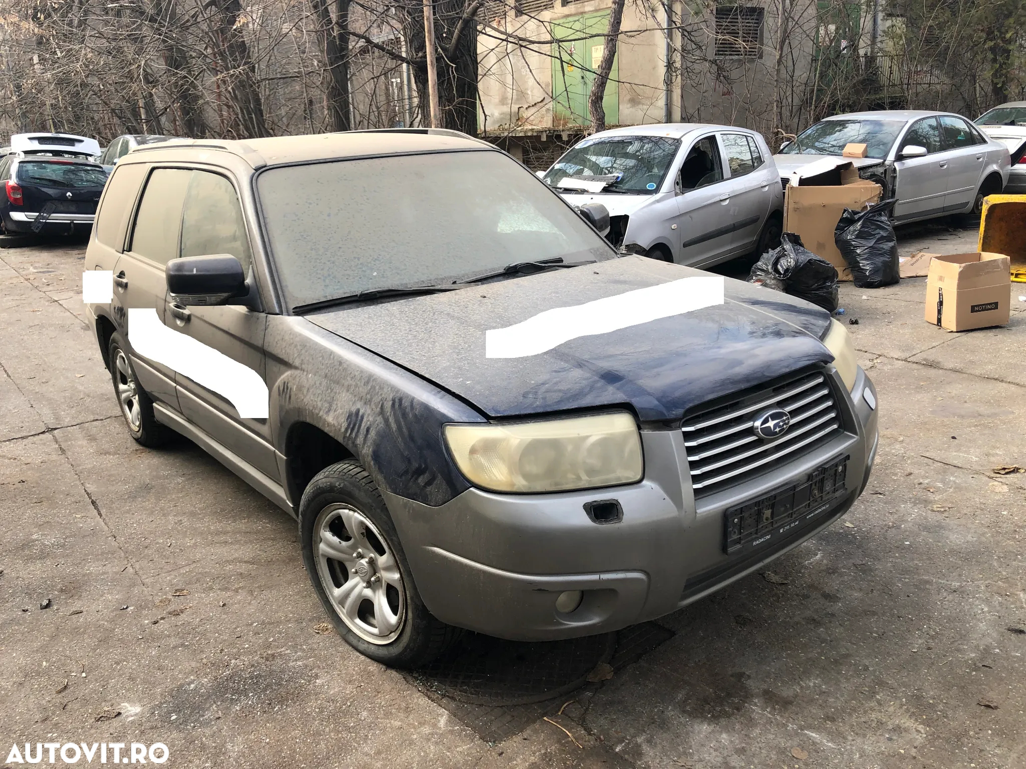 Dezmembrez Subaru Forester facelift 2006 albastru SG/SG5 2.0 benzina - 3