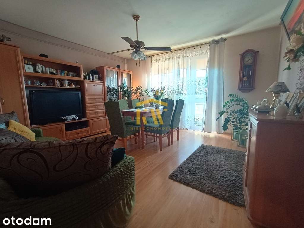 Duże 3 pokoje Południe 62m2 blok z cegły z lat 90`