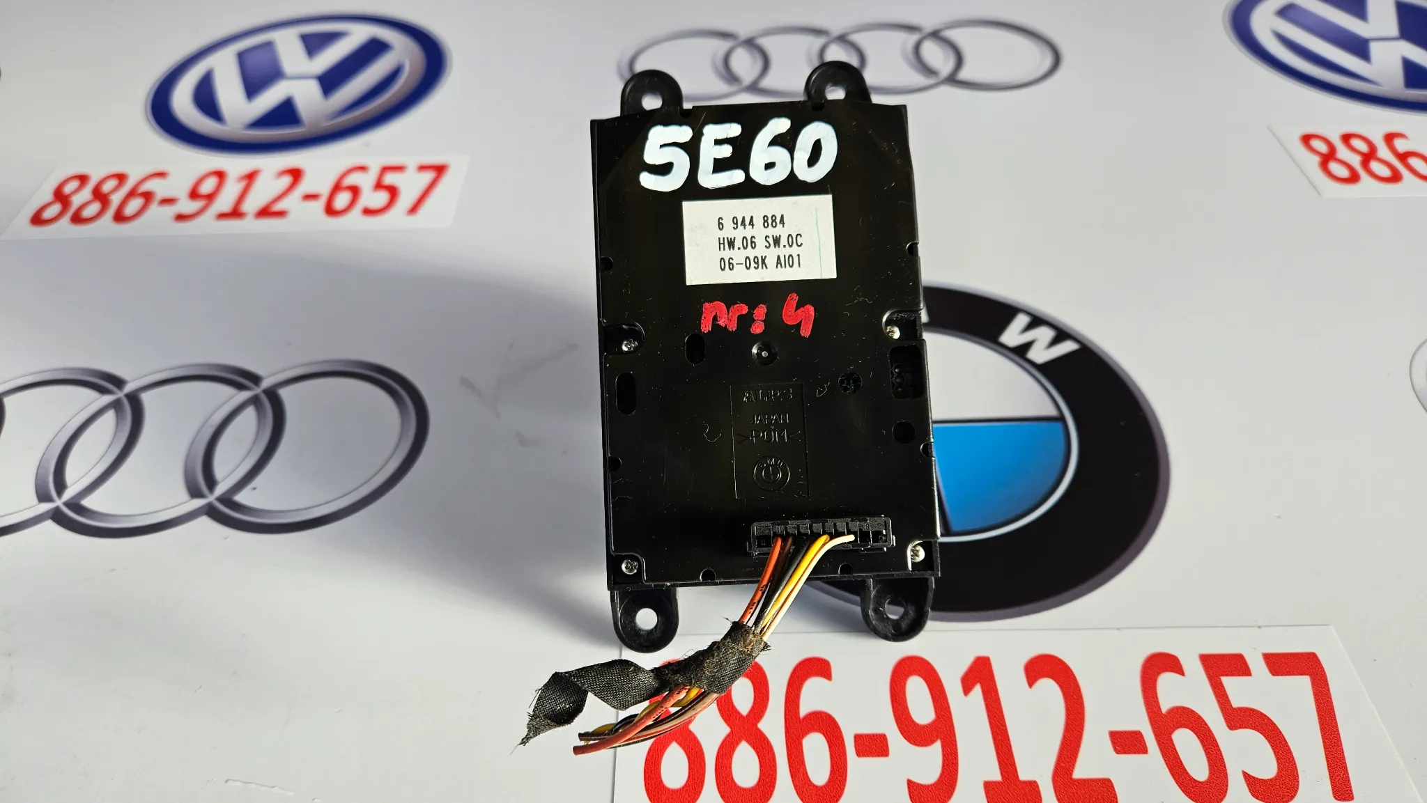 BMW 5 E60 5 E61 6 E63 6 E64 Przełącznik idrive Kontroler navi Pokrętło 6944884 - 6