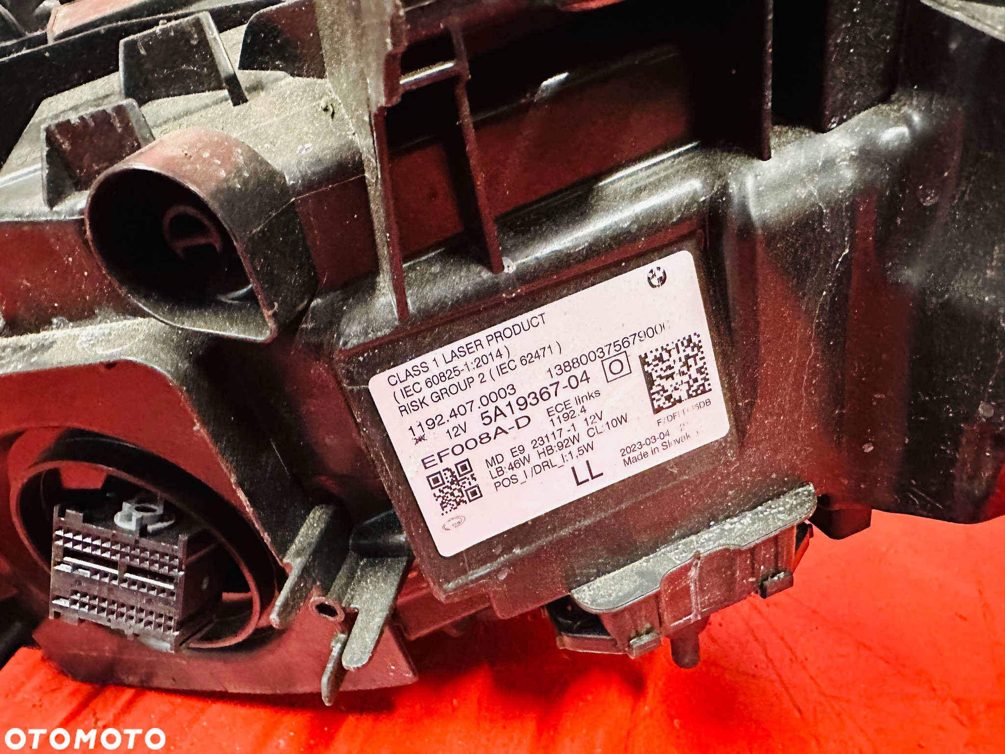 LAMPA LEWA BMW G22 G23 G26 G80 G82 FULL LED LASER BDB EU 5A19367 - 7