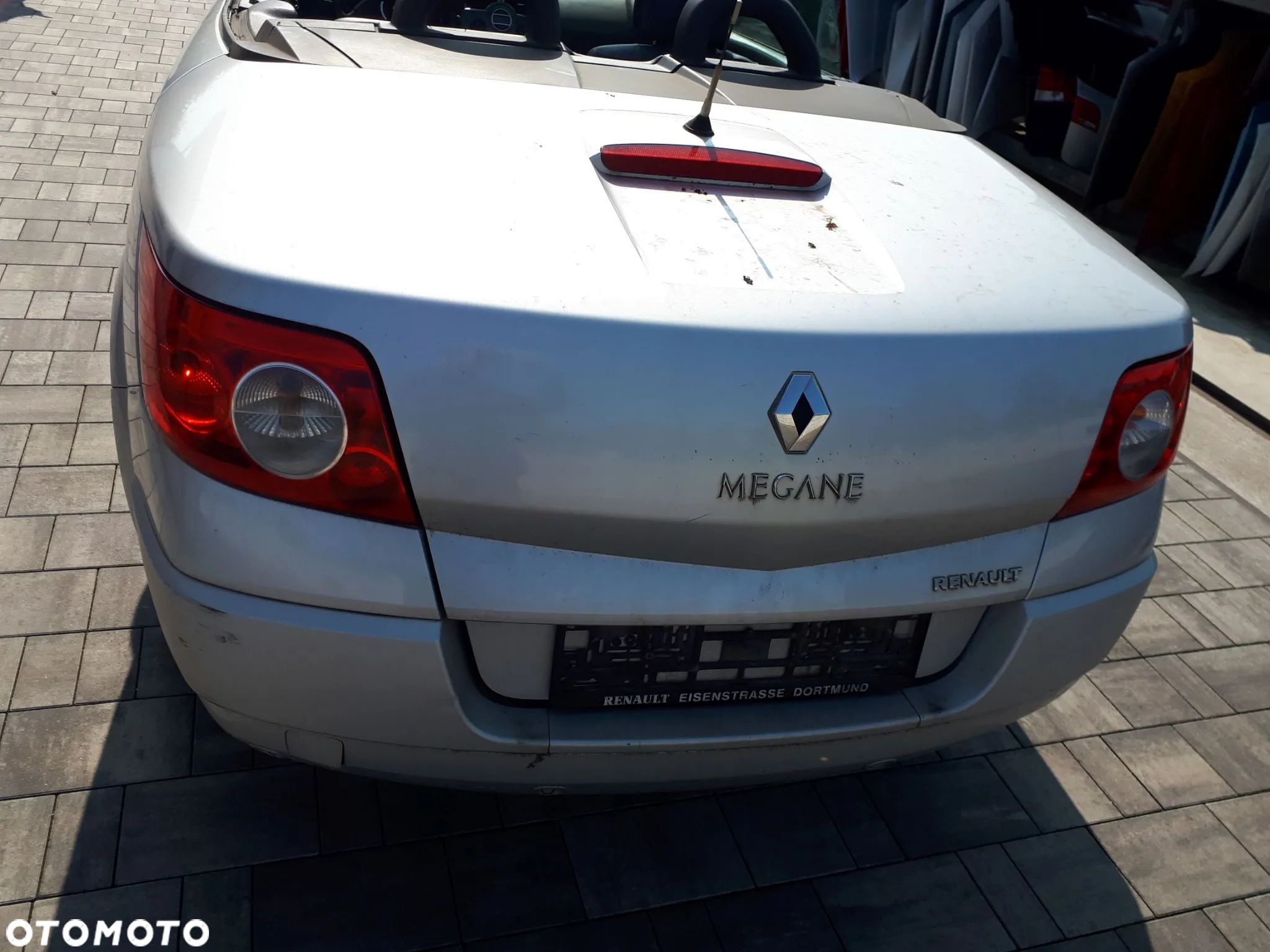 RENAULT MEGANE II LIFT CABRIO 05-09 2.0 16V KLAPA TYŁ TYLNA TED69 - 1