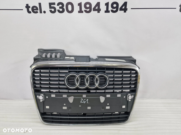 AUDI A4 B7 8EO 05- ATRAPA / GRILL PRZEDNI PRZÓD , NR 8EO853651 , NR AUKCJI GR261
