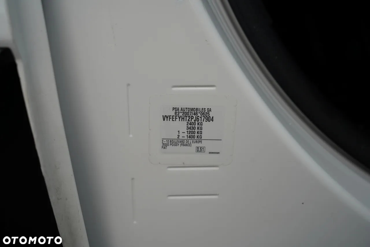Fiat DOBLO  / FURGON / BLASZAK / 2023 R  / SPROWADZONY - 36