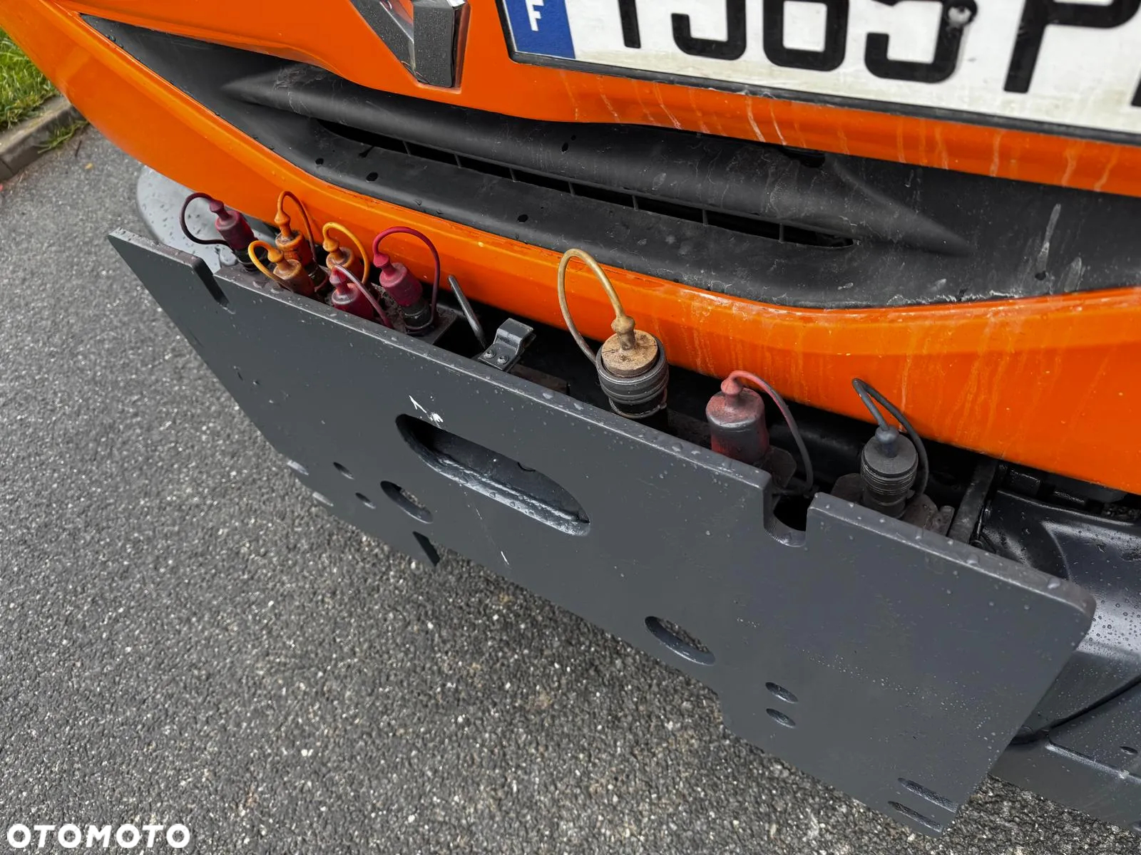 Renault Midlum 220DCi Hakowiec 2005 r. Wywrotka Solarka Specjalny Pług Kompletny Zestaw Do Odśnieżania - 19