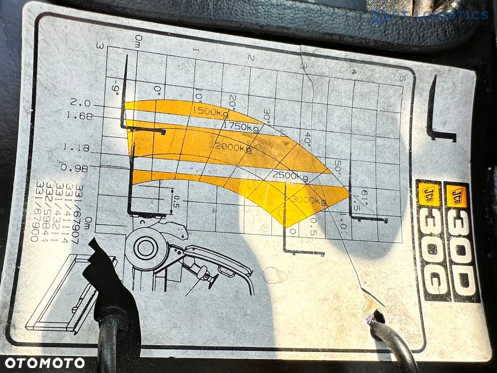 JCB TLT30G / GAS / 4100MM / PEŁNA KABINA / POZYCJONER / JAK NOWE - 18