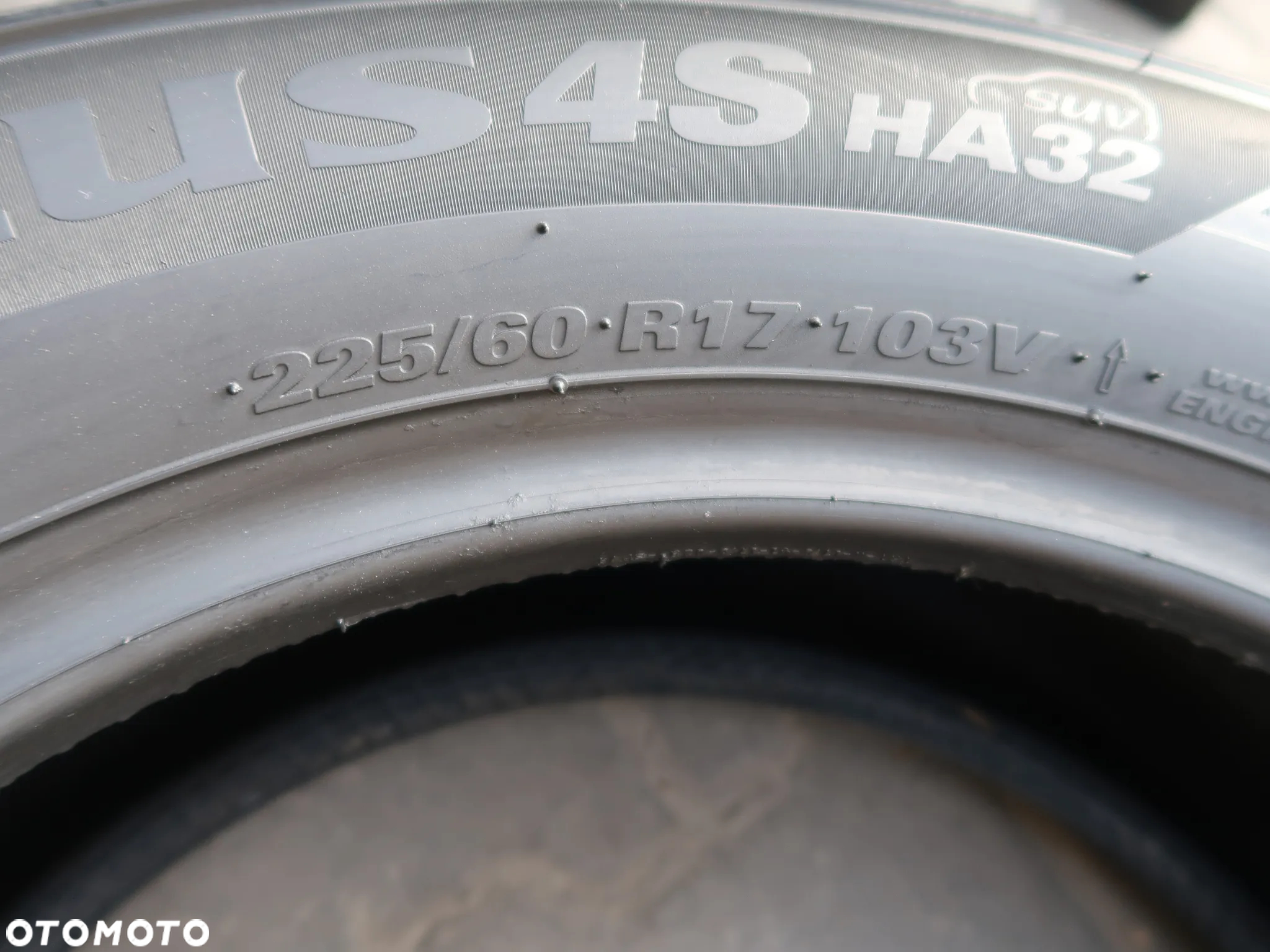 225/60r17 Kumho Solus 4S 225/60/17 Wilosezonowe jak nowe - 8