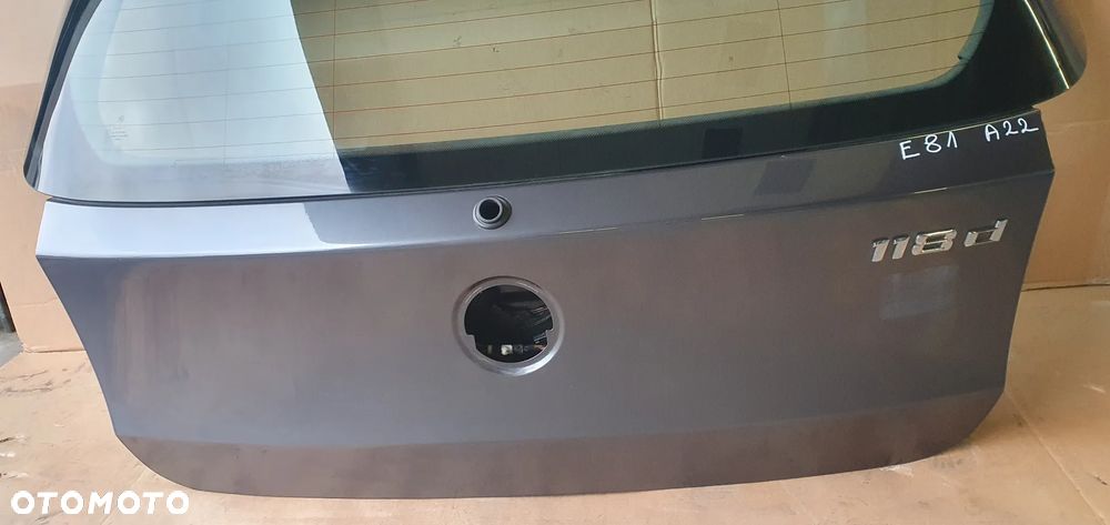 Klapa bagażnika tył tylna BMW I E81 E87 Lift A22 - 7